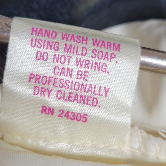 VTG 70s Candi Jones Prairie Pinafore Cottagecore Floral Accent Maxi Dress - Picture 8 of 9